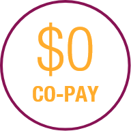 $0 co-pay