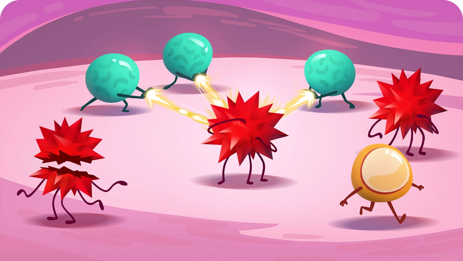Immune Systems Role Illustration